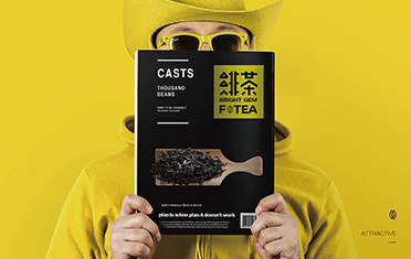 九江绯茶品牌设计